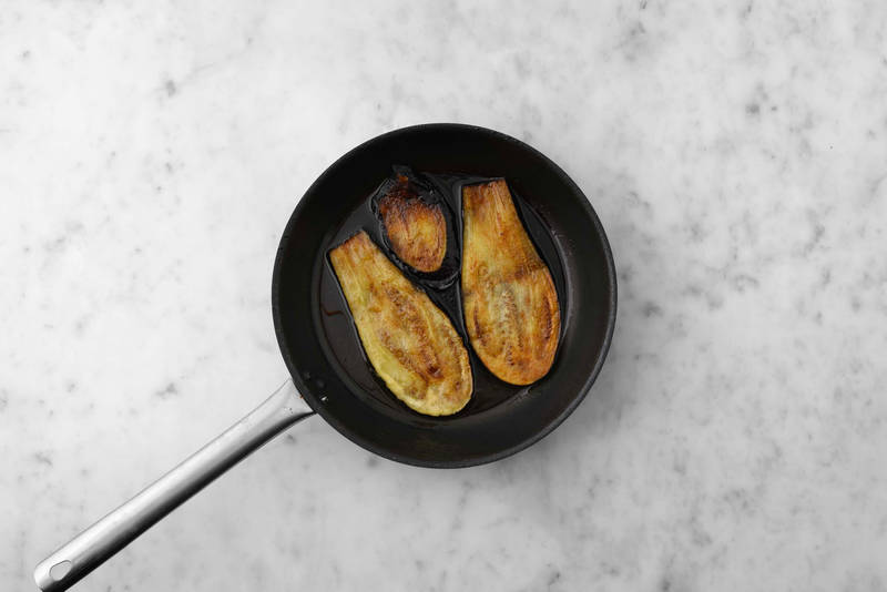 Cuire l’aubergine