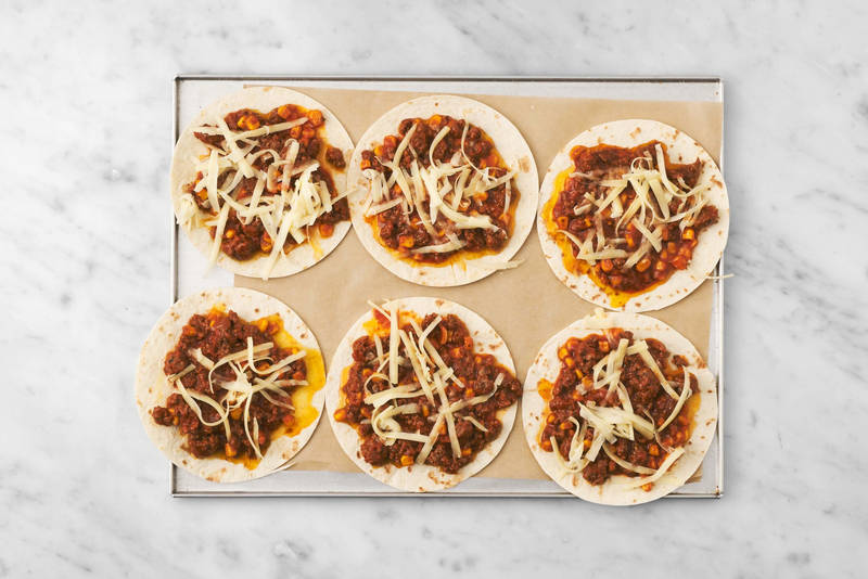 Des tostadas en un temps record