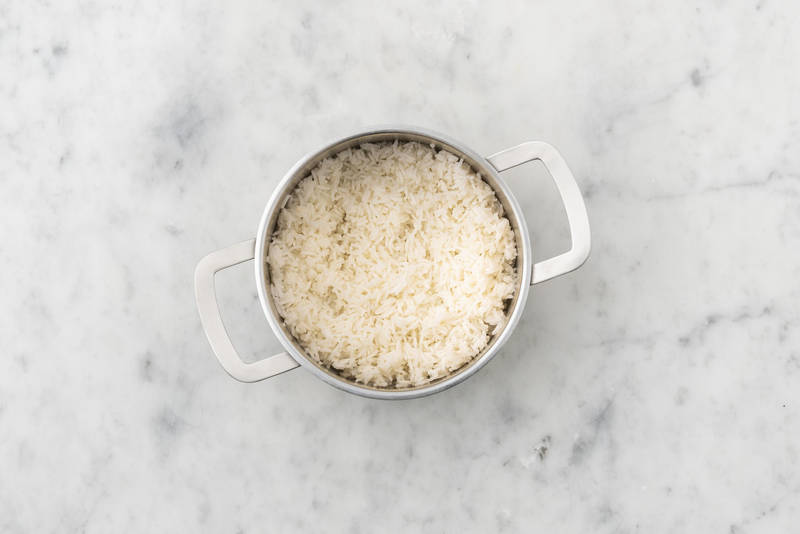 Le riz passe à la casserole