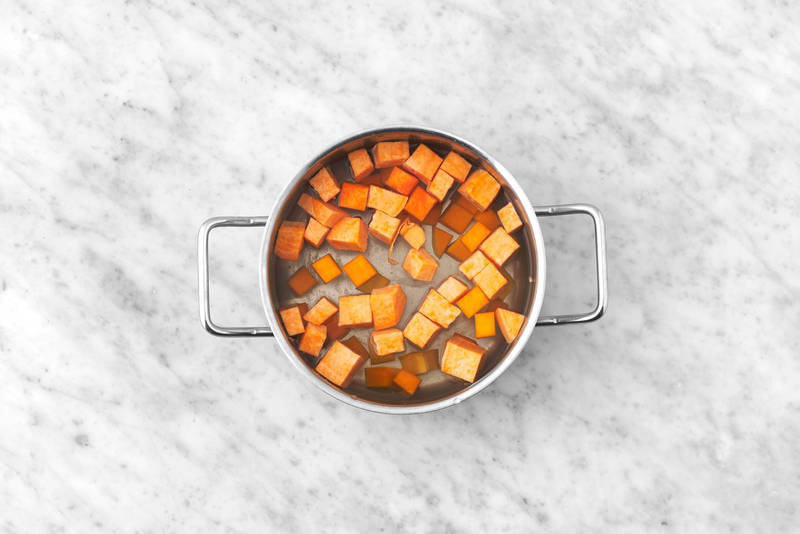 Les légumes au bain